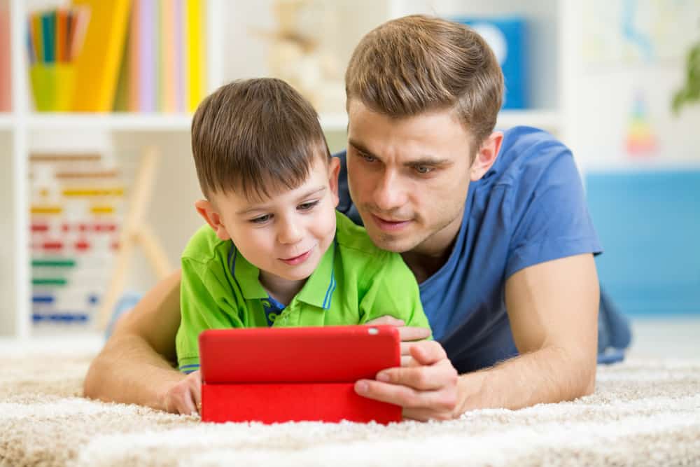 Get involved in screen time with your kids.