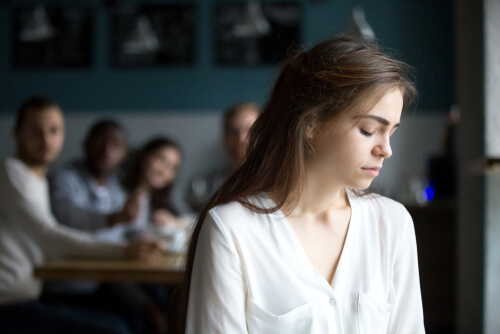 Girl Sitting Alone