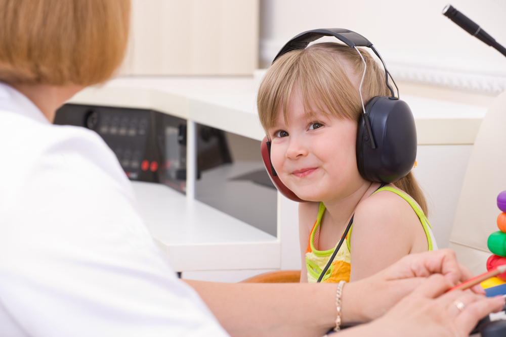 Before going to speech therapy you need to do a hearing test