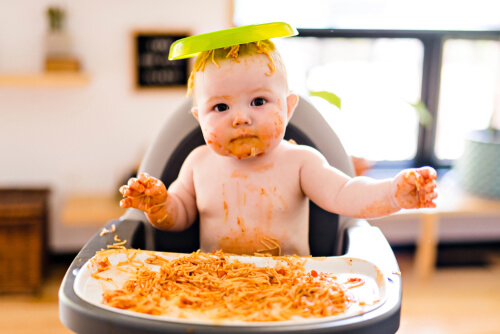 Making a mess and child brain development