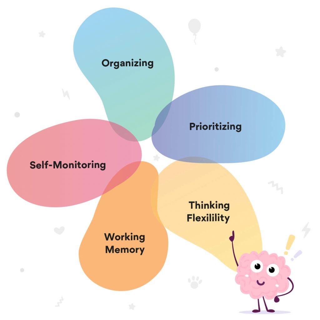 Five Executive Functioning Areas