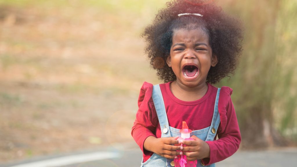 toddler tantrum