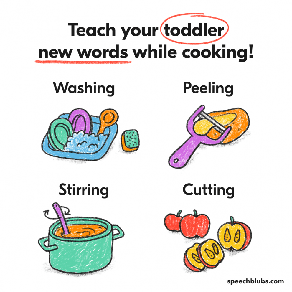 Language activities to do during family meals